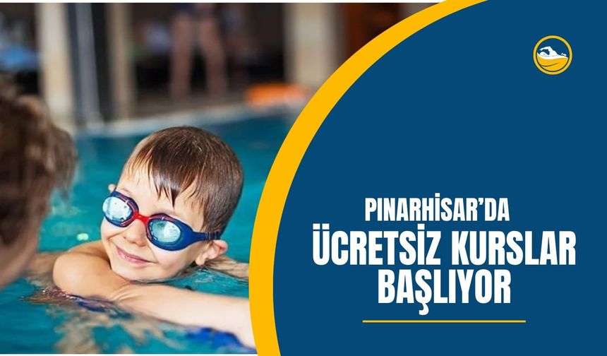 Pınarhisar’da Ücretsiz Kurslar Başlıyor