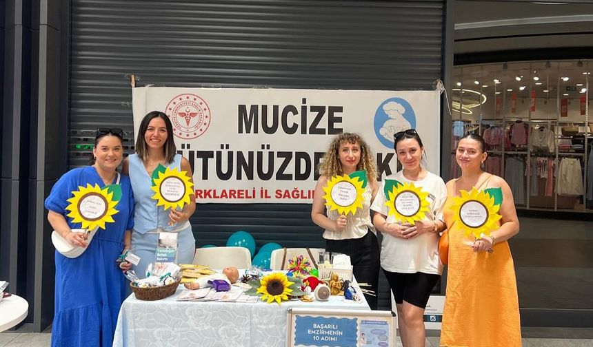 Kırklareli’nde Emzirmenin Önemi Anlatıldı