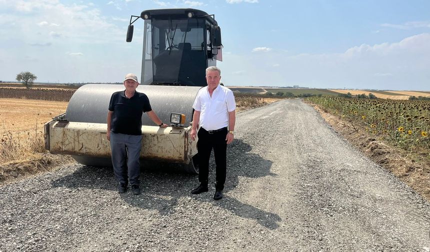 Lüleburgaz’da Yol Çalışmaları Tamamlandı