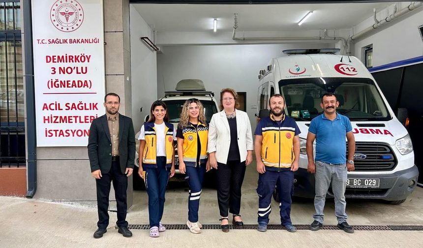 Müdür Cerit, Demirköy’ün Sağlık Bekçileriyle Buluştu