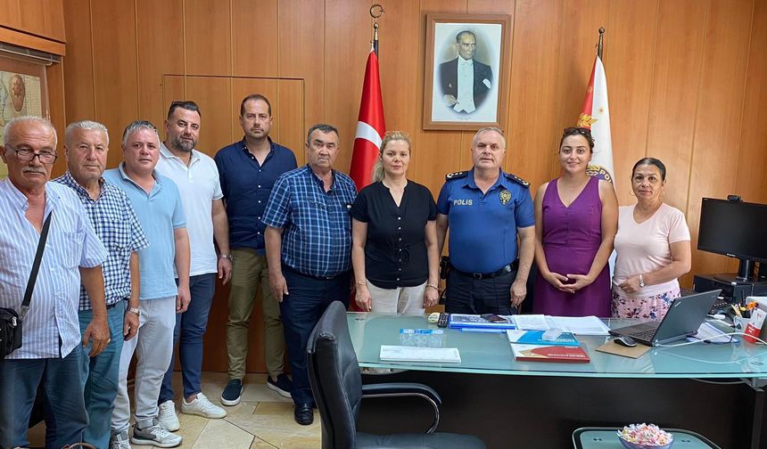 Babaeskili Muhtarlardan Yeni Müdüre Ziyaret