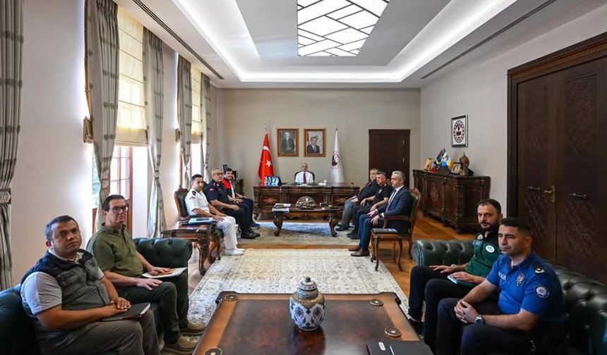 Kırklareli'nde Asayiş ve Güvenlik Toplantısı Düzenlendi