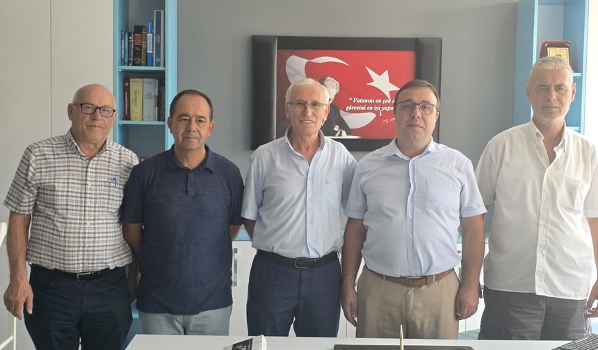 KIRKSEDER’den Müdür Güçlü'ye Nezaket Ziyareti