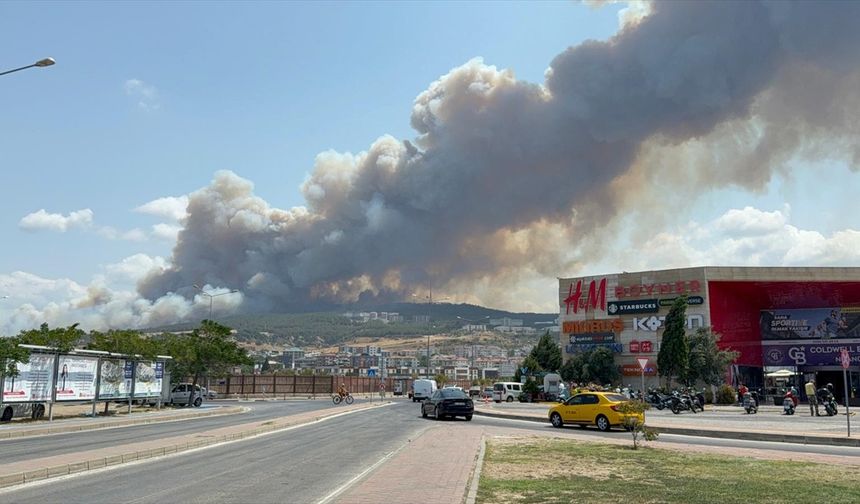 SON DAKİKA; Çanakkale’de Büyük Yangın
