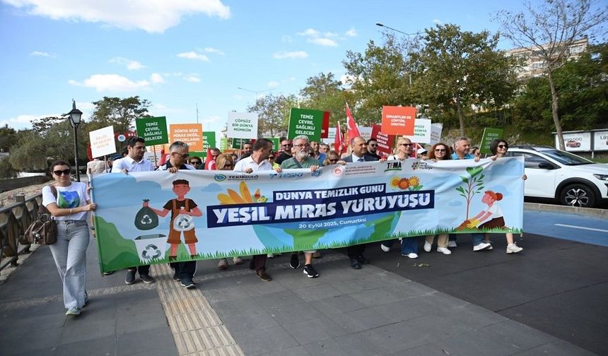 Dünya Temizlik Günü Tekirdağ'da Renkli Etkinliklerle Kutlandı
