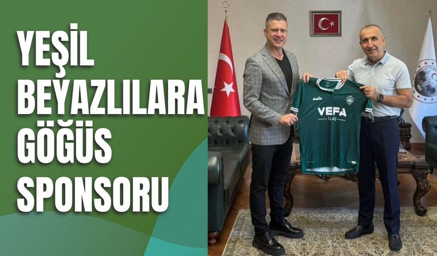 Yeşil Beyazlılara Göğüs Sponsoru
