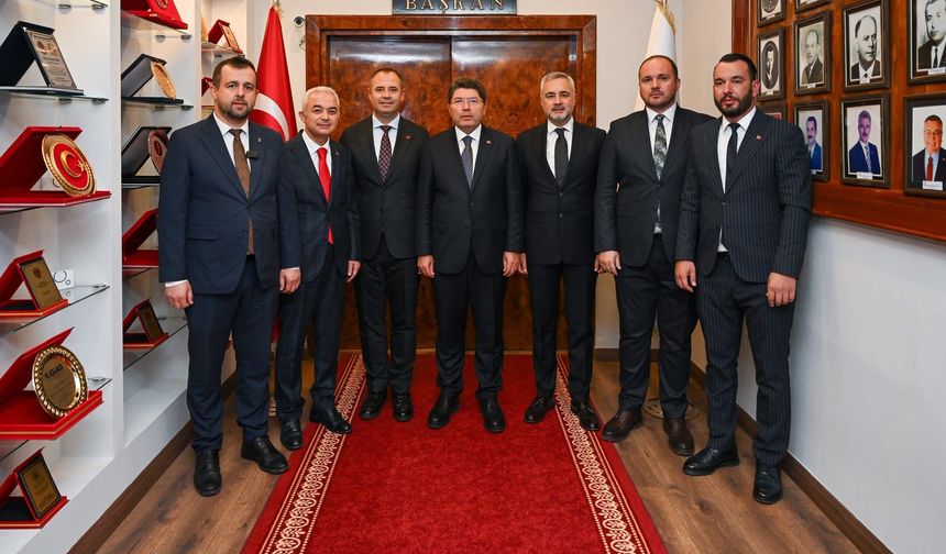 Başkan Bulut, Bakan Tunç’u Kırklareli Belediyesinde Ağırladı