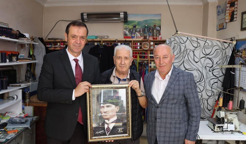 Başkan Özalp’ten Yılın Ahisine Ziyaret