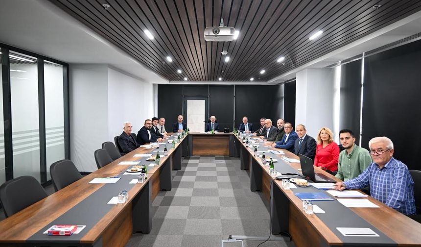 Kırklareli'nde OSB Müteşebbis Heyeti Toplantısı Yapıldı