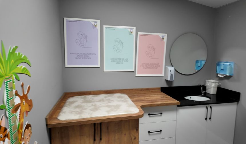 Zübeyde Hanım Parkı’na Bebek Bakım Odası