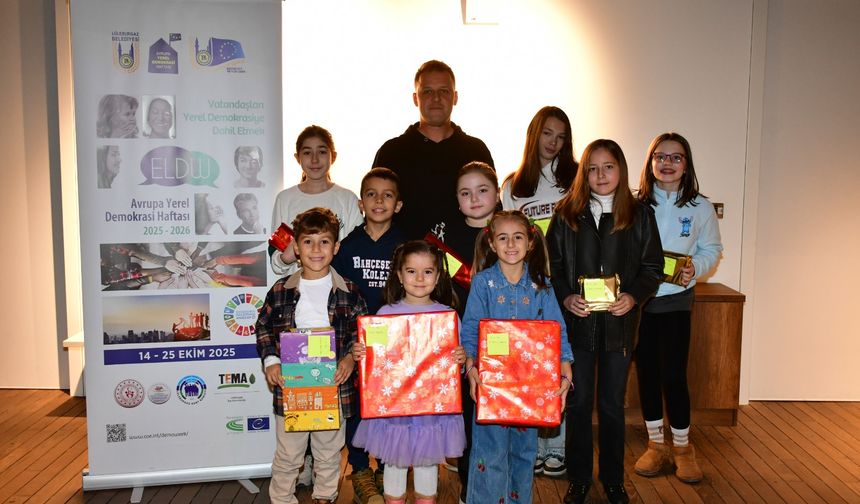 'Kendi Parkımı Tasarlıyorum' Yarışmasında Ödüller Sahiplerini Buldu