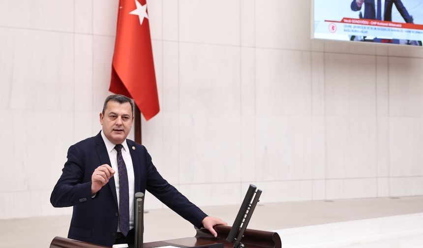 Gündoğdu Mecliste Konuştu; “Trakya'da RES Projeleri Ormanları Yok Ediyor!”