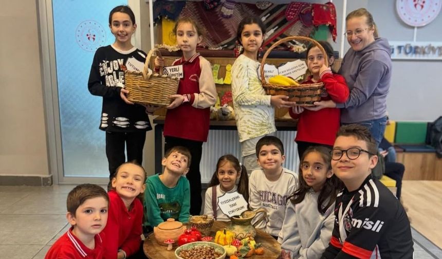 Kırklareli: Minikler Yerli Malı Haftasını Kutladı