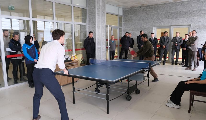 Kırklareli Cumhuriyet Başsavcılığı Masa Tenisi Turnuvası Düzenlendi