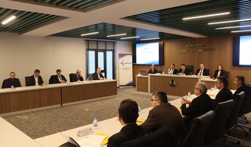 Kırklareli'nde İl İstihdam ve Mesleki Eğitim Kurulu Toplantısı Düzenlendi