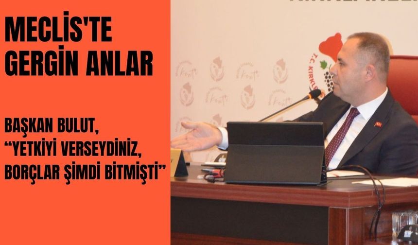 Başkan Bulut, “Yetkiyi Verseydiniz, Borçlar Şimdi Bitmişti”