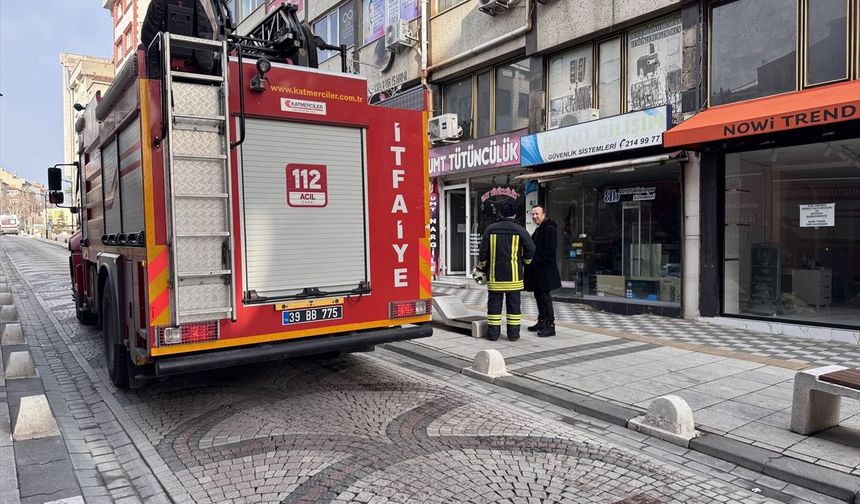 Kırklareli'nde İş Yerinde Çıkan Yangın Söndürüldü