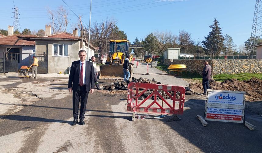 Vize’de Doğalgaz Çalışmalarında Sona Doğru