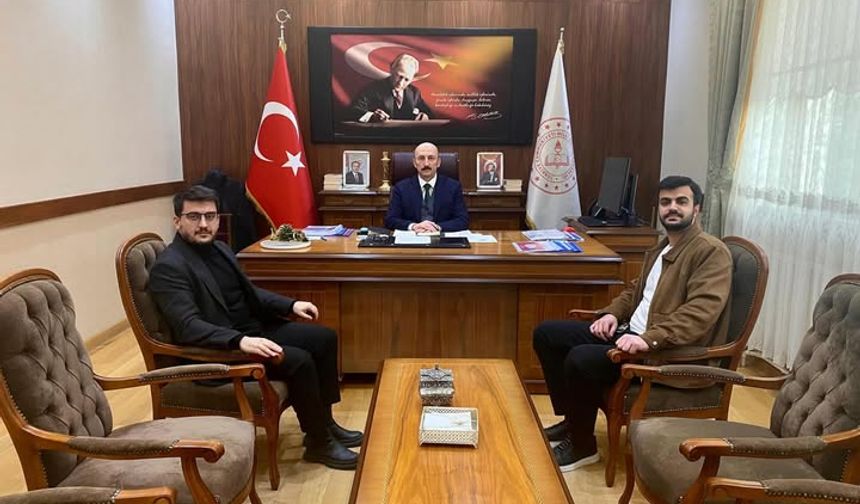 TÜGVA’dan Müdür Altınöz’e Ziyaret