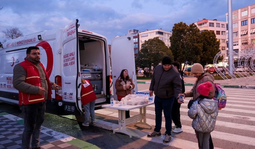 Türk Kızılay Kırklareli Şubesi, İftara Yetişemeyenleri Unutmadı