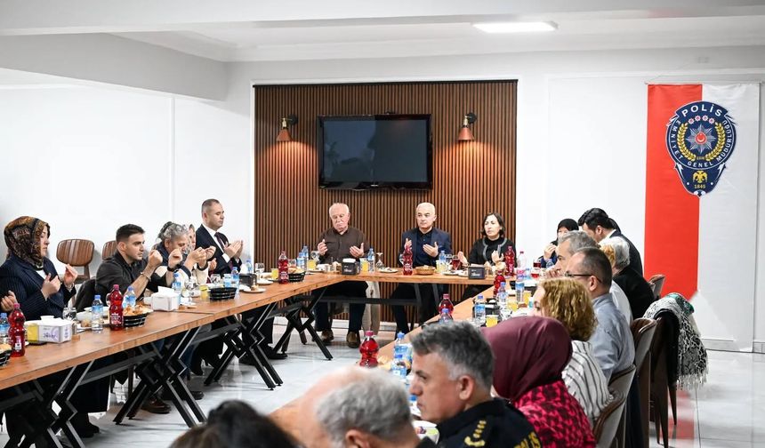 Kırklareli Emniyetinden Şehit Ailelerine Anlamlı İftar