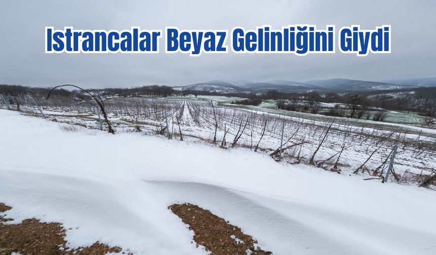 Istrancalar Beyaz Gelinliğini Giydi