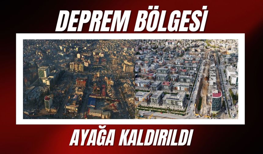 Deprem Bölgesi Ayağa Kaldırıldı