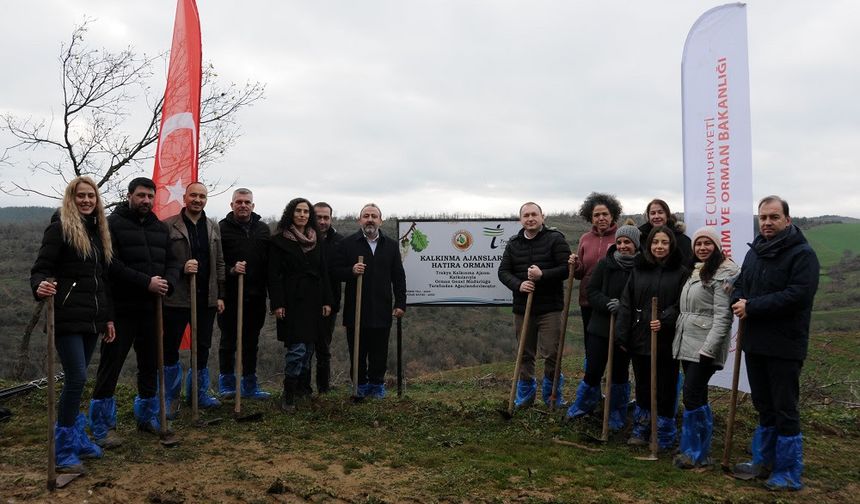 TRAKYAKA’nın Fidanları Toprakla Buluştu