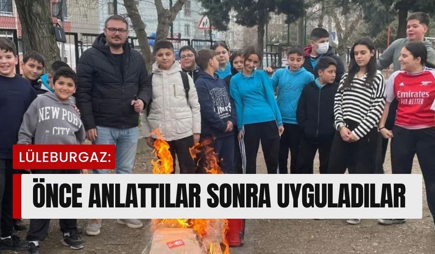 Lüleburgaz: Önce Anlattılar Sonra Uyguladılar