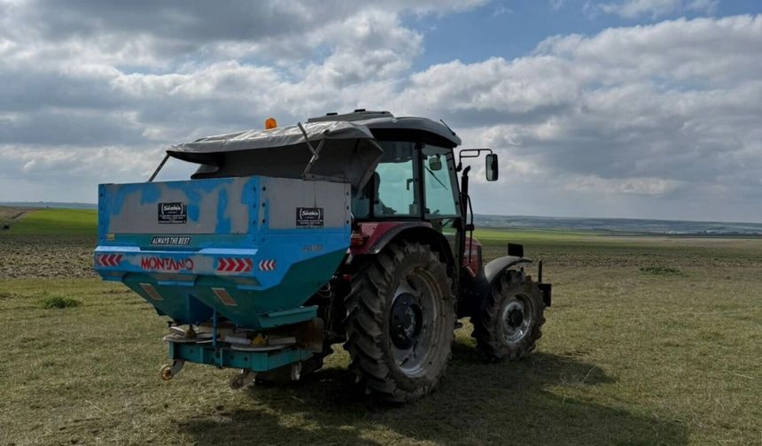 Lüleburgaz’da Mera Gübreleme Çalışması Yapıldı