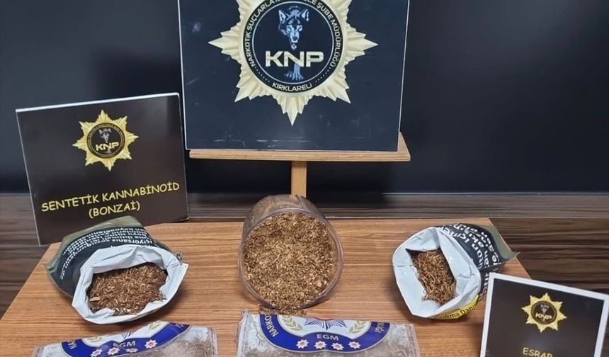 Kırklareli’nde Uyuşturucu Operasyonu; 4 Tutuklama