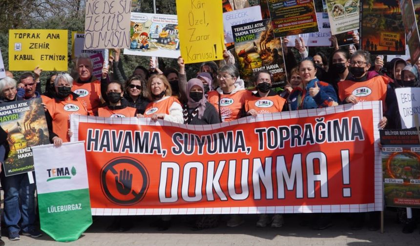 TEMA Vakfı Lüleburgaz Temsilciliği’nden Atık Yakma Tesisi Uyarısı