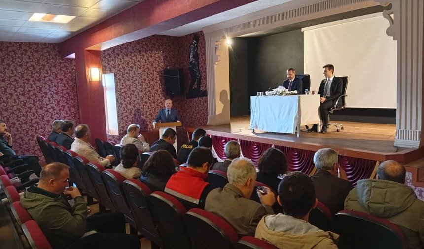 Pınarhisar’da Değerlendirme Toplantısı