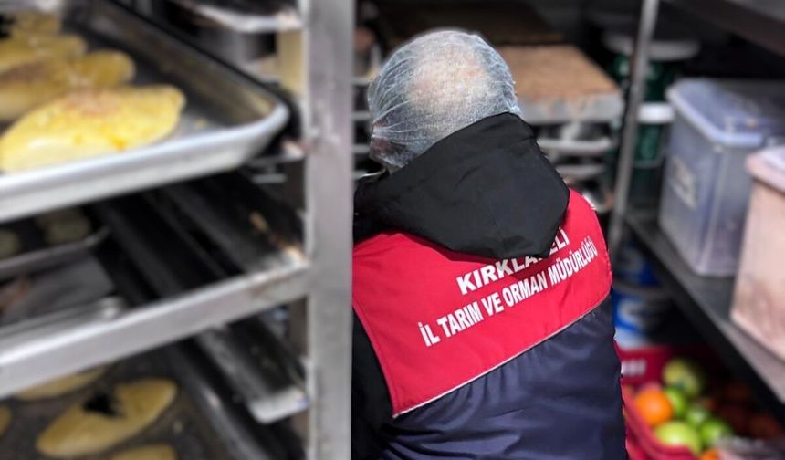 Kırklareli’nde Tatlı Üreten İşletmeler Denetlendi