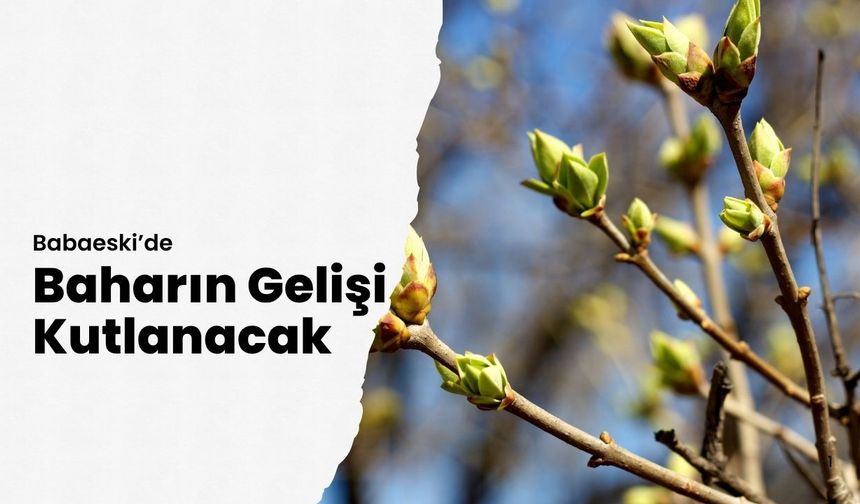 Babaeski’de Baharın Gelişi Kutlanacak