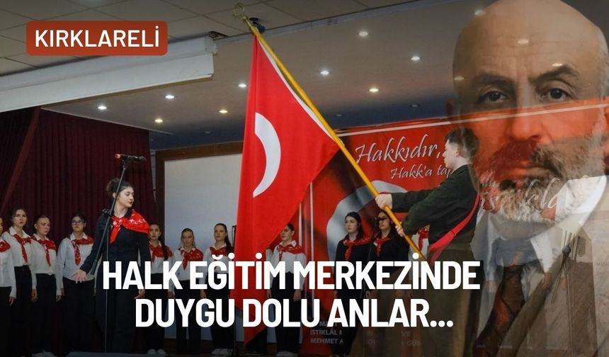 HALK EĞİTİM MERKEZİ’NDE DUYGU DOLU ANLAR!