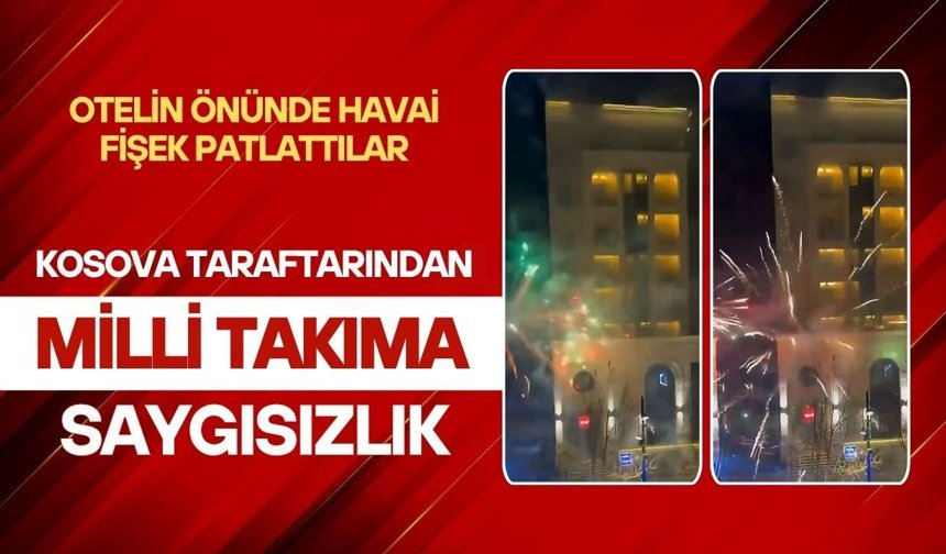 Kosova Taraftarından Milli Takımımıza Saygısızlık!