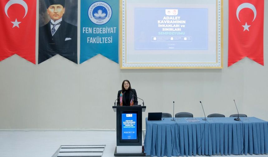 KLÜ’de "Adalet Kavramının İmkânları ve Sınırları” Konuşuldu