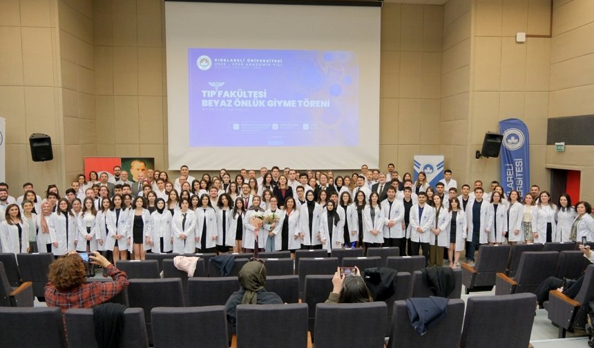 KLÜ Tıp Fakültesinde Beyaz Önlük Sevinci