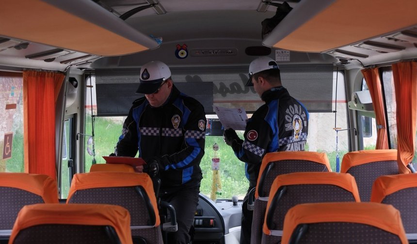 Kırklareli’nde Okul Servisleri Denetlendi