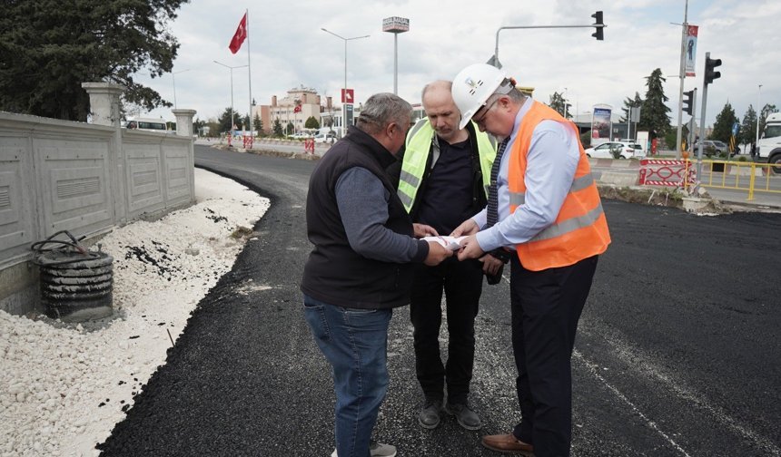 Lüleburgaz’da Kavşak Çalışmasında Artık Sona Doğru!