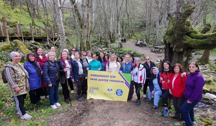 Doğaya Dönüş Spor Kulübü Kadınları Doğayla Buluşturdu