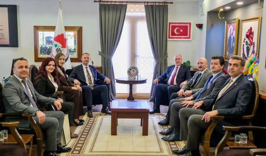 Başkan Bulut, Kosova Başbakan Yardımcısı Damka’yı Ağırladı