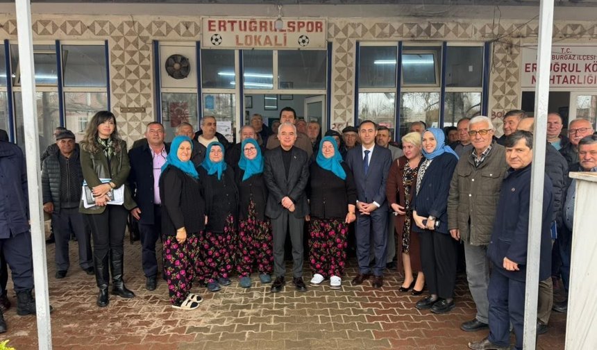 Vali Turan’dan Lüleburgaz’ın Köylerine Ziyaret