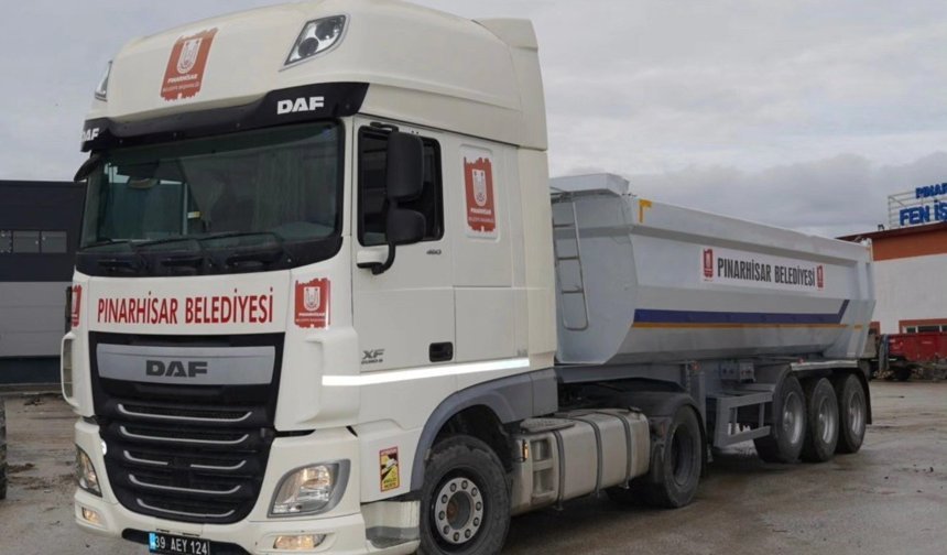 Pınarhisar Belediyesi’nden Araç Filosuna 2 Yeni Takviye