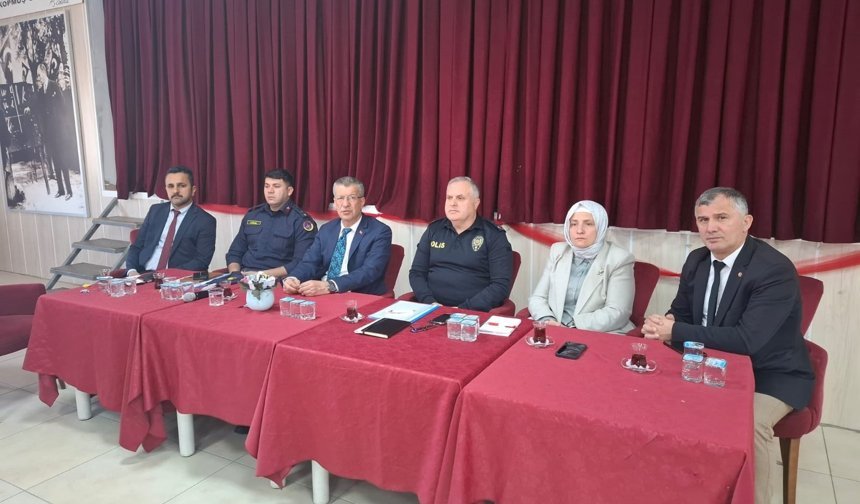 Babaeski’de Okul Güvenliği İçin Toplandılar