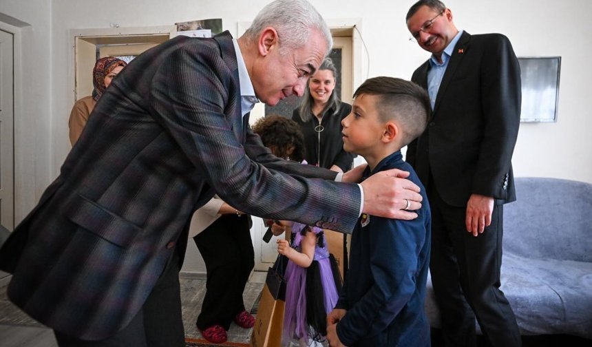 Vali Turan’dan Korkmaz Kardeşlere Ziyaret