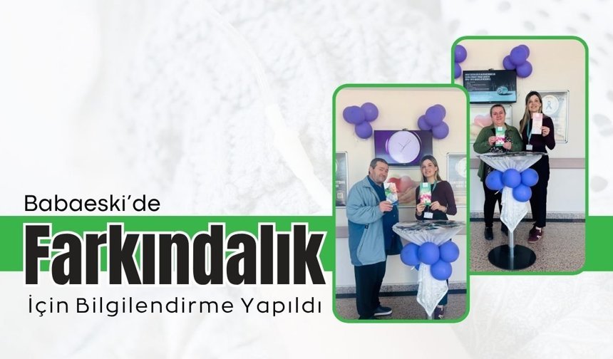 Babaeski’de Erken Teşhis İçin Bilgilendirme Yapıldı