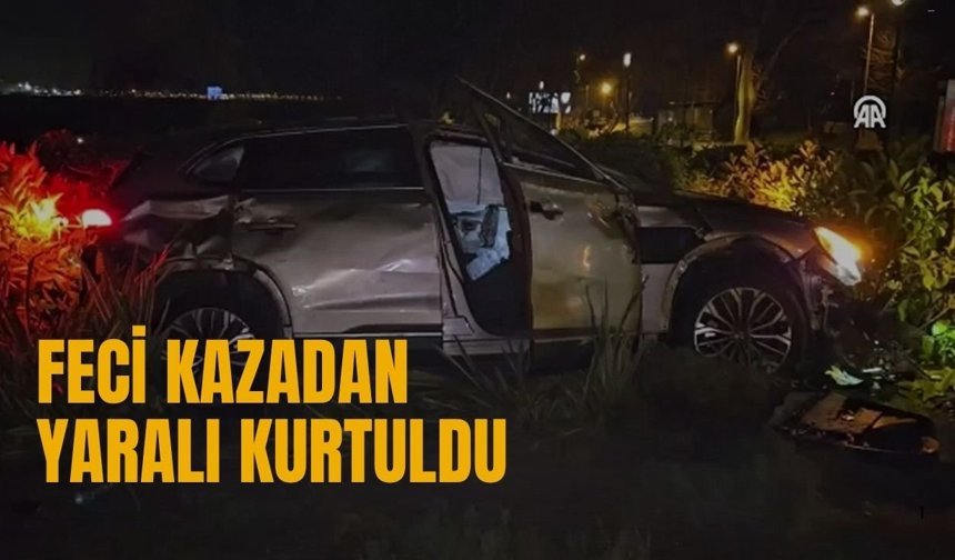 Feci Kazadan Yaralı Kurtuldu