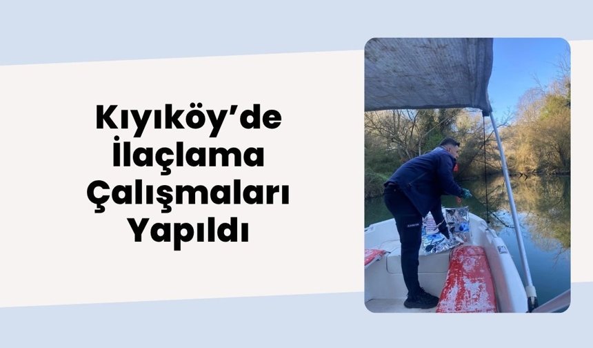 Kıyıköy’de İlaçlama Çalışmaları Yapıldı